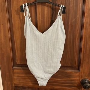 NWOT Solid and Striped swimsuit